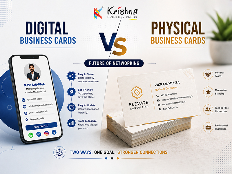 Digital Business Cards vs Physical Cards – Future of Networking